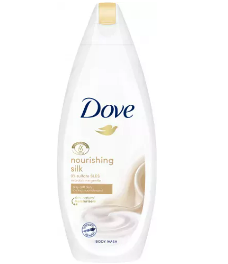 DOVE NOURISHING SILK BODY WASH 16.9 OZ 500 ML